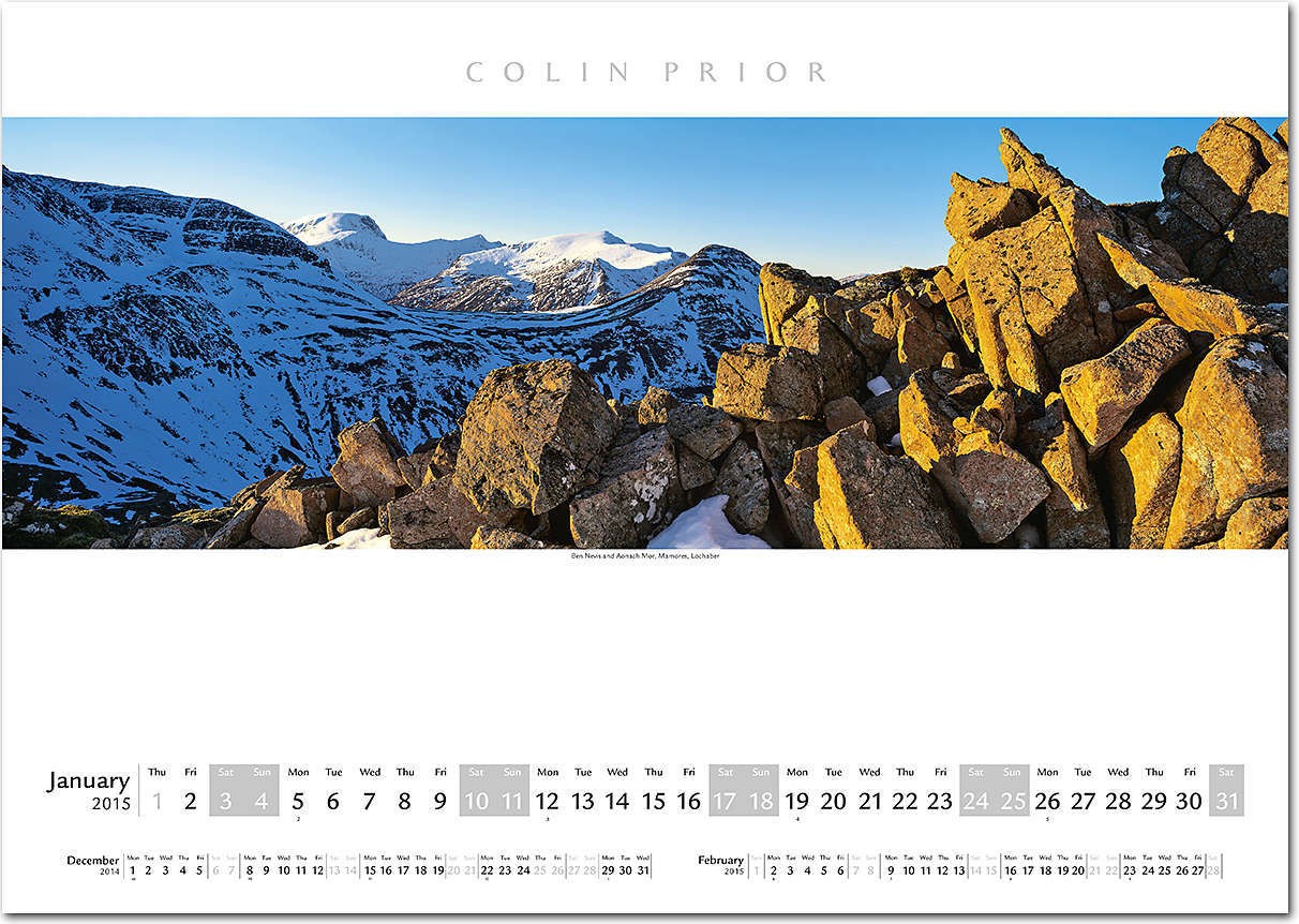 Colin Prior Calendar 2016 Rose Calendars
